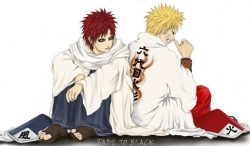 Gaara e Naruto